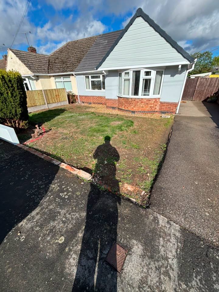 Before: open garden